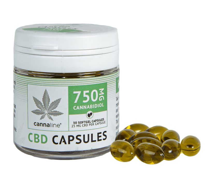 CBD Капсули 750 mg - 30 таблетки - Cannaline