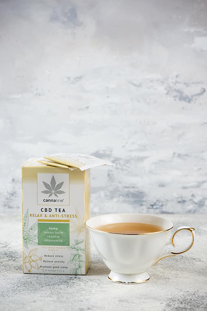 CBD чай от канабис релакс и антистрес 2 Euphoria
