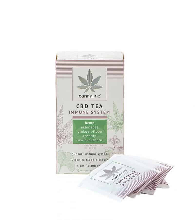 CBD Чай от канабис за имунната система - Cannaline