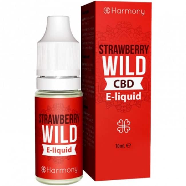 CBD Вейп течност Wild Strawberry Harmony