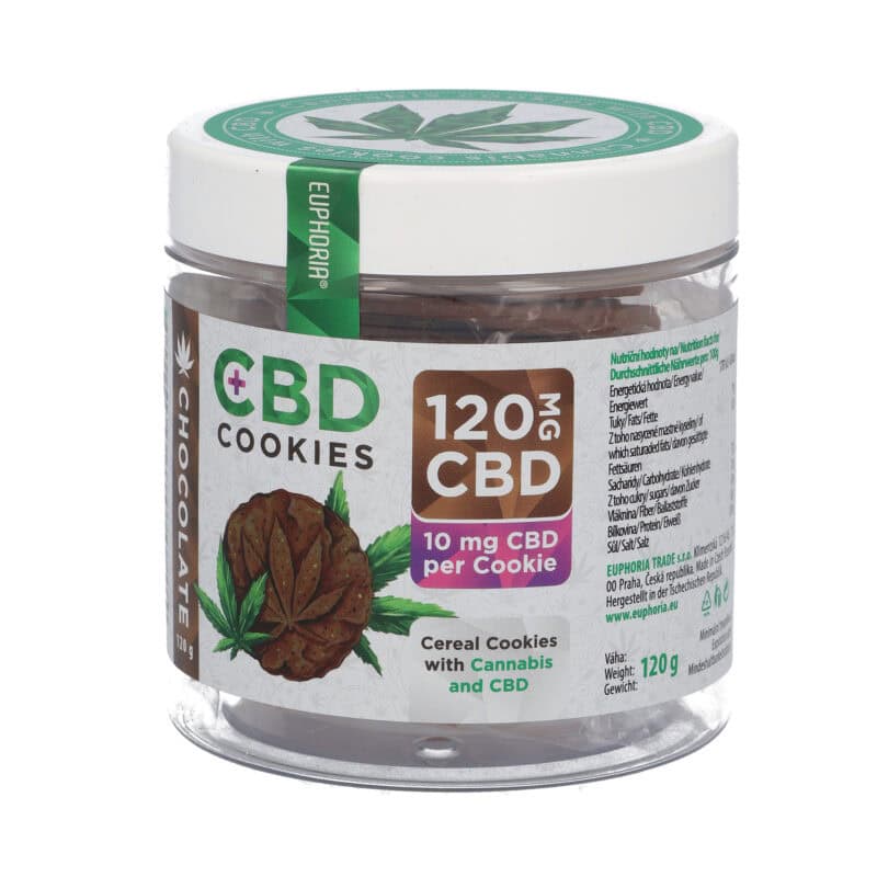 Бисквити с канабис със CBD 120g - Euphoria