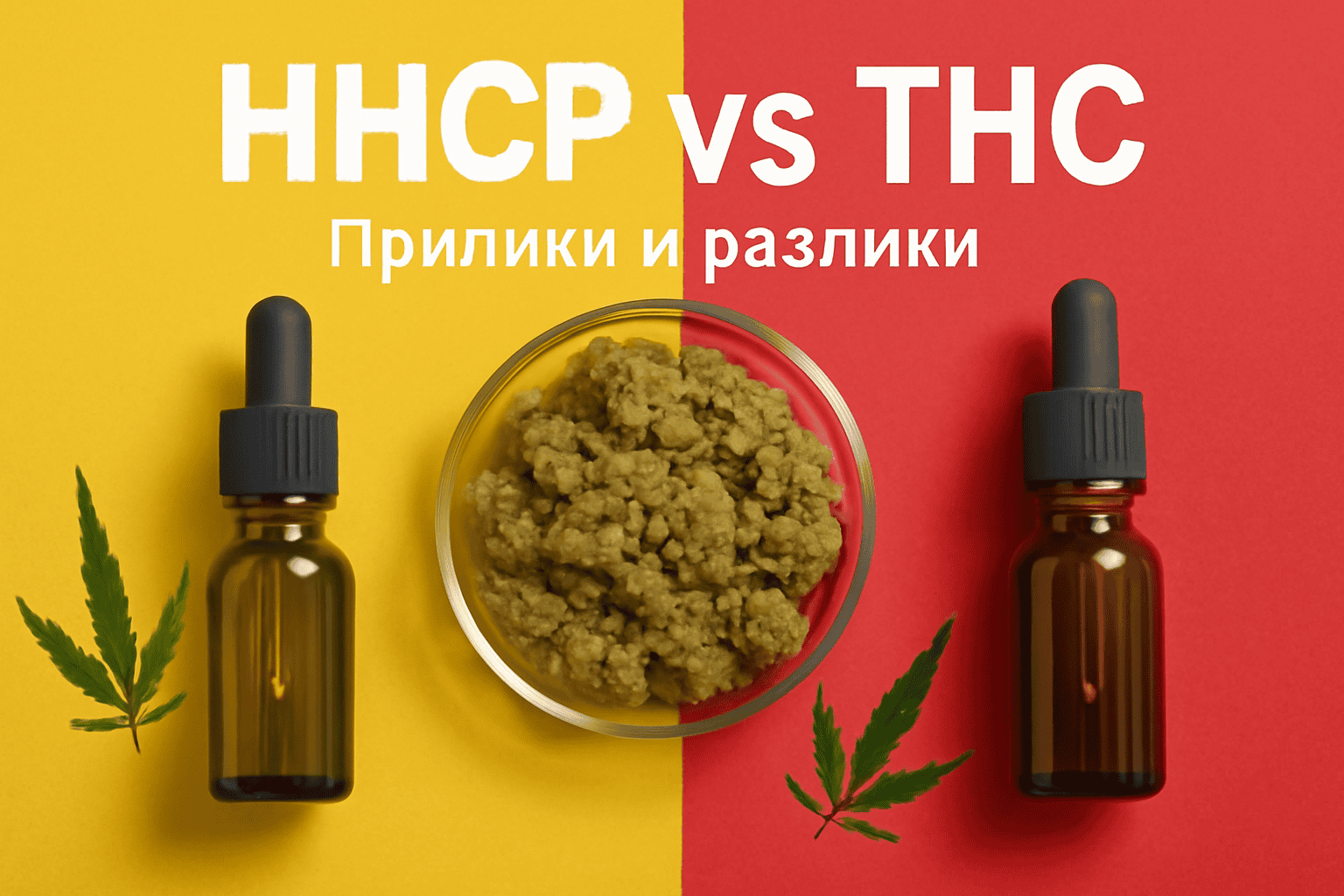 HHCP vs THC Прилики и разлики